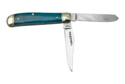 Cold Steel Mini Trapper FL-MTRPR-B Blue Bone, Couteau De Poche -Victorinox Boutique CSFLMTRPRB 02 coldsteel