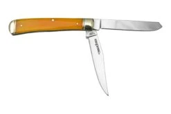 Cold Steel Trapper FL-TRPR-Y, Yellow Bone, Couteau De Poche -Victorinox Boutique CSFLTRPRY 02 coldsteel