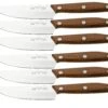 Due Cigni 1896 America 2C1019NOSET6, Set De 6 Couteaux à Steak, Noyer -Victorinox Boutique DG2C1019NOSET6 01 duecigni