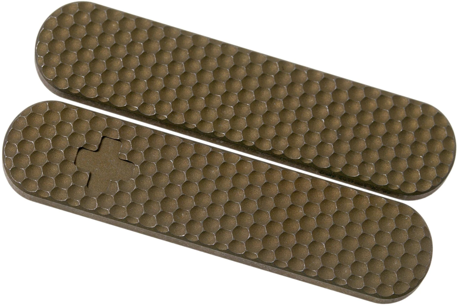 Daily Customs 58.2 Golfball Pattern, Rusty Titanium P10009497 Plaquettes Pour Victorinox 3 Daily Customs 58.2 Golfball Pattern, Rusty Titanium P10009497 Plaquettes Pour Victorinox