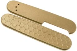 Daily Customs 91.2 Honeycomb 2D Pattern, Brass P10011808 Plaquettes Pour Victorinox