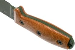 ESEE Model 4 OD Green Blade 3D Natural Canvas Micarta Couteau De Survie 4POD-011 étui Noir + Clip De Poche -Victorinox Boutique EE 4POD 011 04 esee knives