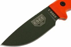 ESEE Model 3 OD Blade, Orange Handle 3P-KO-OD Couteau De Survie Sans étui -Victorinox Boutique EE ESEE 3P KO OD 02 esee knives model 3 oranje ee esee 3p ko od d2