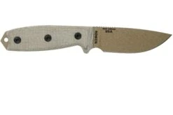 ESEE Model 3 Dark Earth Blade, Grey Handle 3P-MB-DE Avec étui + Clip Et MOLLE-back -Victorinox Boutique EE ESEE 3P MB DE 02 esee knives