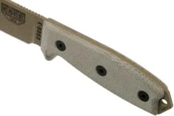 ESEE Model 3 Dark Earth Blade, Grey Handle 3P-MB-DE Avec étui + Clip Et MOLLE-back -Victorinox Boutique EE ESEE 3P MB DE 05 esee knives