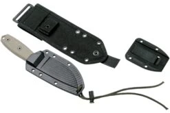 ESEE Model 3 Dark Earth Blade, Grey Handle 3P-MB-DE Avec étui + Clip Et MOLLE-back -Victorinox Boutique EE ESEE 3P MB DE 08 esee knives