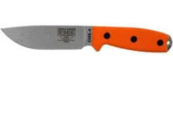 ESEE Model 4 Plain Edge S35VN, Orange G10 Handle 4P35V-OR Avec étui + Clip