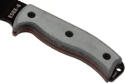 ESEE Model 6 Serrated 6S Couteau De Survie Avec étui Brun + Clip Ceinture -Victorinox Boutique EE ESEE 6S 04 esee knives ee esee 6s 04