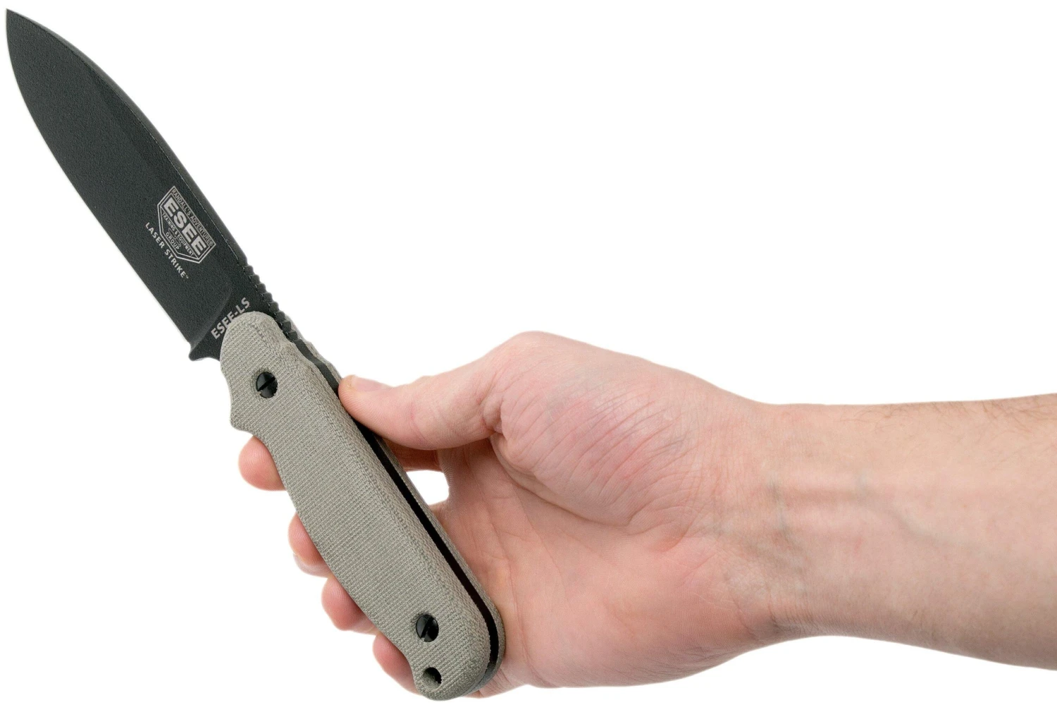 ESEE Laser Strike LS-P Couteau De Survie Avec étui Kydex + Clip Ceinture 8 ESEE Laser Strike LS-P Couteau De Survie Avec étui Kydex + Clip Ceinture – Image 6