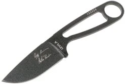 ESEE Izula Signature Model IZULA-B-SIG Couteau De Cou Avec étui Noir + Clip De Ceinture -Victorinox Boutique EE IZULA BS 03 esee knives