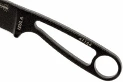 ESEE Izula Black IZULA-B Couteau De Cou Avec étui Noir + Clip Ceinture -Victorinox Boutique EE IZULA B 05 esee knives izula black ee izula b d3