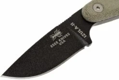 ESEE Izula II Black IZULA-II-B Couteau De Survie Avec étui Noir + Clip Ceinture -Victorinox Boutique EE IZULA II B 02 esee knives izula ii ee izula ii b d2