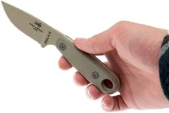 ESEE Izula II Desert Tan IZULA-II-DT Couteau De Survie Avec étui Noir + Clip Ceinture -Victorinox Boutique EE IZULA II DT 05 esee knives ee izula ii dt 05