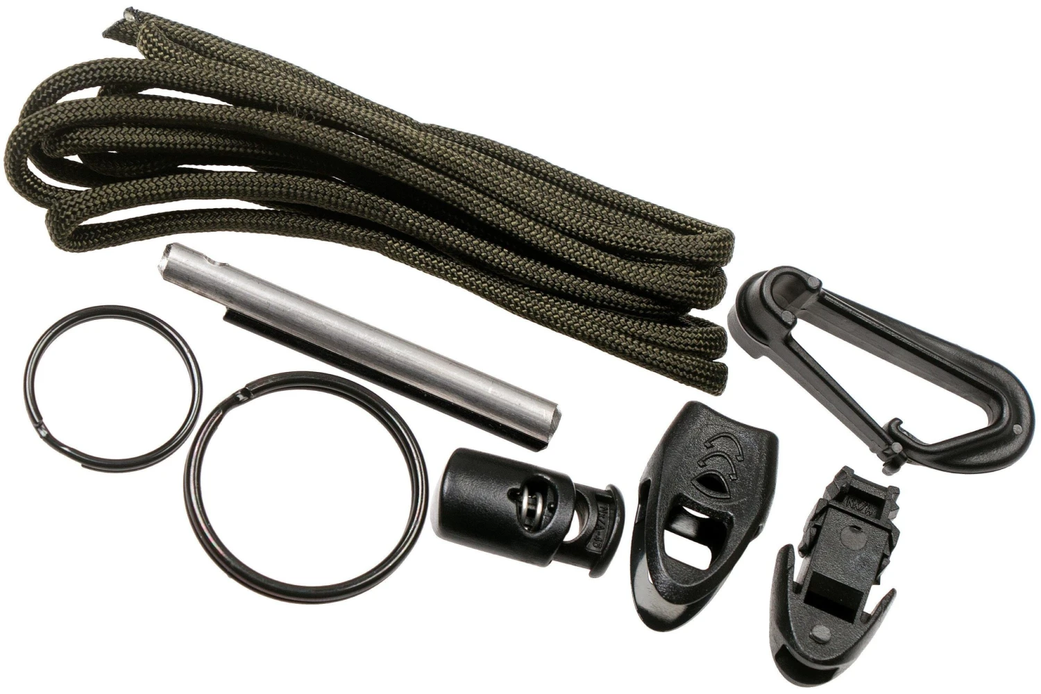 ESEE Izula Tactical Gunsmoke IZULA-TGK, Kit De Survie Avec étui Et Firesteel 10 ESEE Izula Tactical Gunsmoke IZULA-TGK, Kit De Survie Avec étui Et Firesteel – Image 8