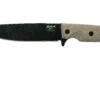 EKA RTG-1 Ready To Go 50020 Black Blade, Canvas Micarta Couteau De Survie -Victorinox Boutique EK 50020 01 eka