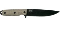 EKA RTG-1 Ready To Go 50020 Black Blade, Canvas Micarta Couteau De Survie -Victorinox Boutique EK 50020 02 eka