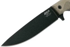 EKA RTG-1 Ready To Go 50020 Black Blade, Canvas Micarta Couteau De Survie -Victorinox Boutique EK 50020 03 eka