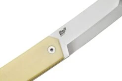 Brisa Kwaiken 90, M390 Scandi Tanto, Ivory Micarta, Couteau Fixe -Victorinox Boutique ENZ 332 05 brisa