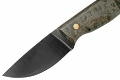Brisa Skinner 90 - Elmax Flat - Stabilized Curly Birch 361 Couteau De Chasse -Victorinox Boutique ENZ 361 06 brisa