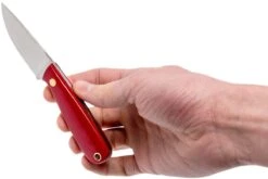 Brisa Necker 70 Alice, Red Micarta, Leather Sheath 9819 14 Brisa Necker 70 Alice, Red Micarta, Leather Sheath 9819 -Victorinox Boutique ENZ 9819 06 enzo enz 9819 06