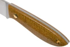 Brisa Bobtail 80 Mustard Micarta Handle, 12C27, Multicarry Sheath 9951 14 Brisa Bobtail 80 Mustard Micarta Handle, 12C27, Multicarry Sheath 9951 -Victorinox Boutique ENZ 9951 05 enzo knives