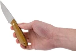 Brisa Bobtail 80 Mustard Micarta Handle, 12C27, Multicarry Sheath 9951 15 Brisa Bobtail 80 Mustard Micarta Handle, 12C27, Multicarry Sheath 9951 -Victorinox Boutique ENZ 9951 06 enzo knives