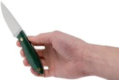 Brisa Bobtail 80 Green Micarta Handle, 12C27, Multicarry Sheath 9957 15 Brisa Bobtail 80 Green Micarta Handle, 12C27, Multicarry Sheath 9957 -Victorinox Boutique ENZ 9957 06 enzo knives