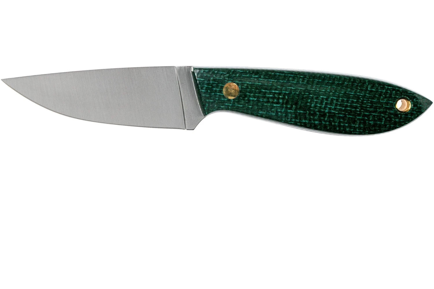 Brisa Bobtail 80 Green Micarta Handle, 12C27, étui En Cuir 9958 3 Brisa Bobtail 80 Green Micarta Handle, 12C27, étui En Cuir 9958