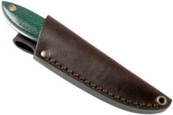Brisa Bobtail 80 Green Micarta Handle, 12C27, étui En Cuir 9958 16 Brisa Bobtail 80 Green Micarta Handle, 12C27, étui En Cuir 9958 -Victorinox Boutique ENZ 9958 07 enzo knives