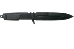 Extrema Ratio Contact, Black Black 04.1000.0215/BLK Couteau Fixe -Victorinox Boutique ER04 1000 0215 BLK 02 extrema ratio