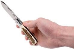 Fallkniven GPs Gentleman's Pocket Knife Stag, Bois De Cerf -Victorinox Boutique FKGPS 08 fallkniven fkgps 08