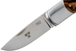 Fällkniven TK3 Tre Kronor Desert Ironwood TK3ic Couteau De Gentleman -Victorinox Boutique FKTK3IC 03 fallkniven