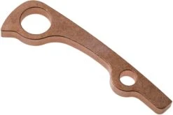 Flytanium Spyderco Paramilitary 2 Backspacer Copper, Cuivre