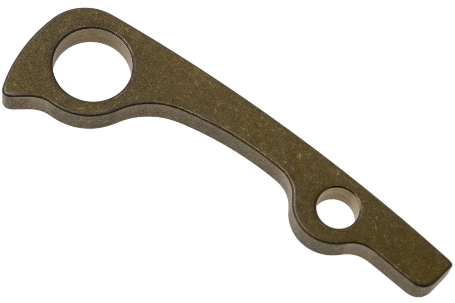 Flytanium Spyderco Paramilitary 2 Backspacer Titanium, Bronze 3 Flytanium Spyderco Paramilitary 2 Backspacer Titanium, Bronze