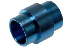 Flytanium Spyderco Paramilitary 2 Lanyard Tube Titanium, Blue