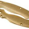 Flytanium Spyderco Paramilitary 2 Lotus Scales, Laiton -Victorinox Boutique FLY 801 01 flytanium