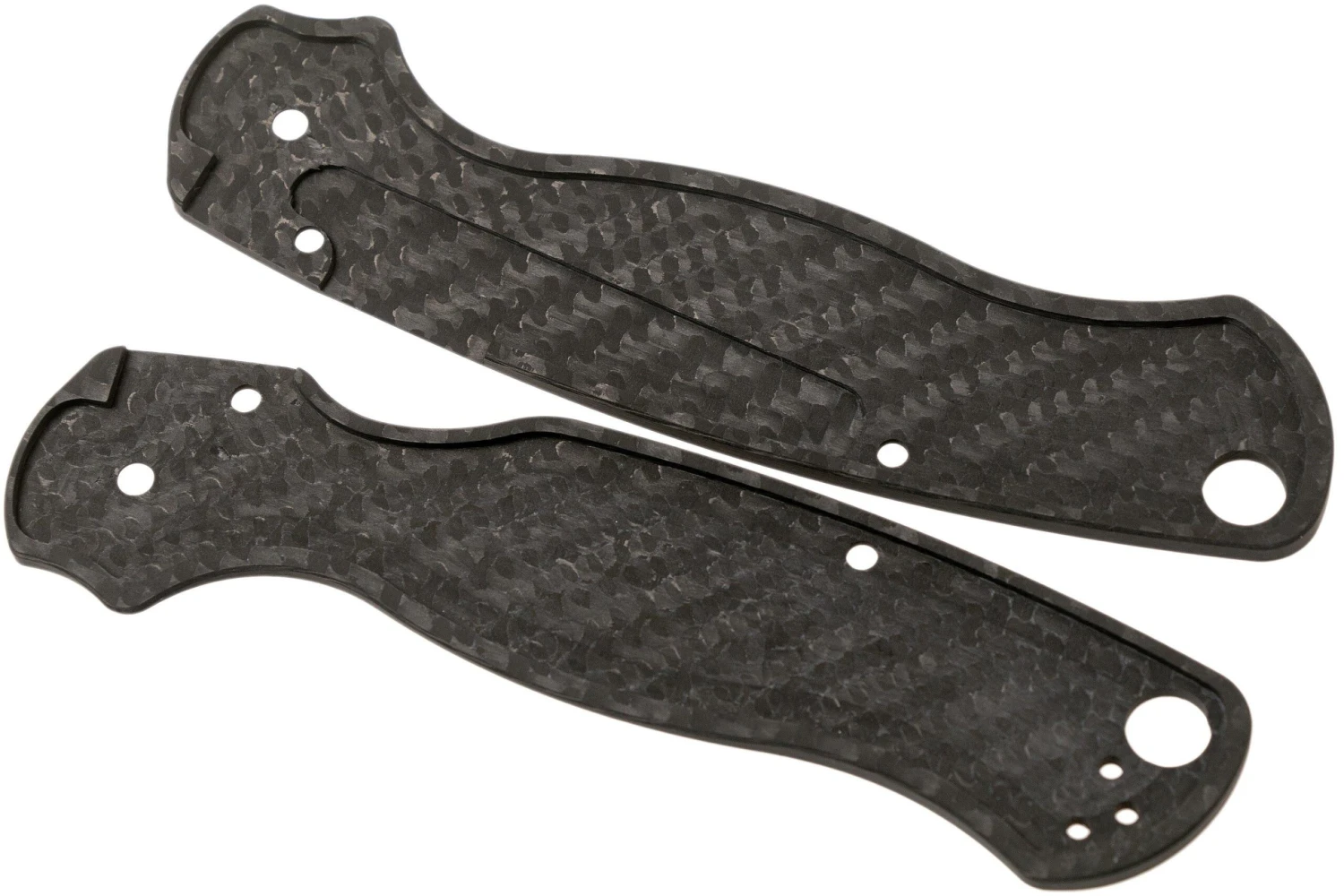 Flytanium Spyderco Paramilitary 2 Lotus Scales, Weave Fibre De Carbone 4 Flytanium Spyderco Paramilitary 2 Lotus Scales, Weave Fibre De Carbone – Image 2