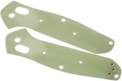 Flytanium Benchmade 945 Mini Osborne Scales, Jade G10