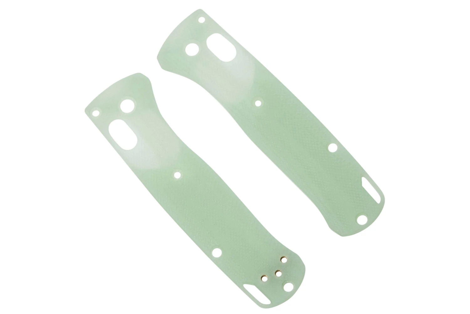 Flytanium Benchmade Mini Bugout Scales, Crossfade Jade G10 3 Flytanium Benchmade Mini Bugout Scales, Crossfade Jade G10