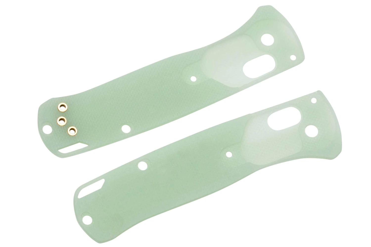 Flytanium Benchmade Mini Bugout Scales, Crossfade Jade G10 4 Flytanium Benchmade Mini Bugout Scales, Crossfade Jade G10 – Image 2