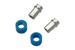 Flytanium Benchmade Barrel Spacer Set, Blue G10