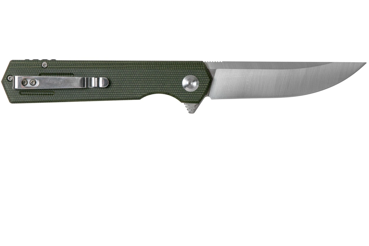 Fox Revolver Black Fox BF-740OD Green Canvas Micarta Couteau De Poche 4 Fox Revolver Black Fox BF-740OD Green Canvas Micarta Couteau De Poche – Image 2