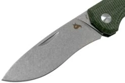 Fox Black Fox Ciol Folding Knife BF-748MI Green Micarta Couteau De Poche, Denis Simonutti Design -Victorinox Boutique FOBF 748MI 03 fox knives