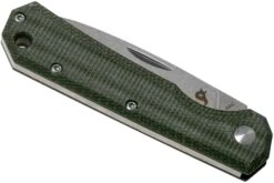 Fox Black Fox Ciol Folding Knife BF-748MI Green Micarta Couteau De Poche, Denis Simonutti Design -Victorinox Boutique FOBF 748MI 04 fox knives