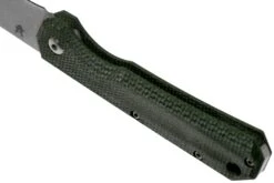 Fox Black Fox Ciol Folding Knife BF-748MI Green Micarta Couteau De Poche, Denis Simonutti Design -Victorinox Boutique FOBF 748MI 05 fox knives