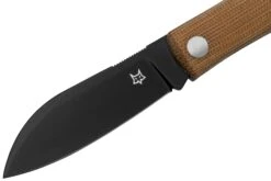 Fox Knives Livri FX-273MCBB Knivesandtools Exclusive, Brown Micarta, Black Couteau De Poche Slipjoint -Victorinox Boutique FOFX 273MCBB 03 foxknives