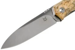 Fox Knives FX-525BE Curly Birch Couteau De Poche, Bob Terzuola Design -Victorinox Boutique FOFX 525BE 03 fox knives