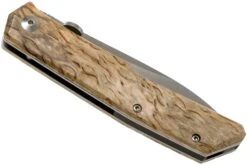 Fox Knives FX-525BE Curly Birch Couteau De Poche, Bob Terzuola Design -Victorinox Boutique FOFX 525BE 04 fox knives