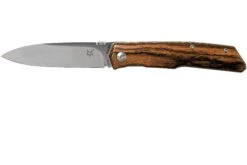 Fox Knives FX-525B Bocote Couteau De Poche, Bob Terzuola Design