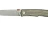 Fox Knives The Sicilian, Satin Green Micarta FX-525MI Couteau De Poche, Bob Terzuola Design